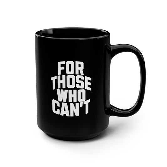 Black Mug, 15oz