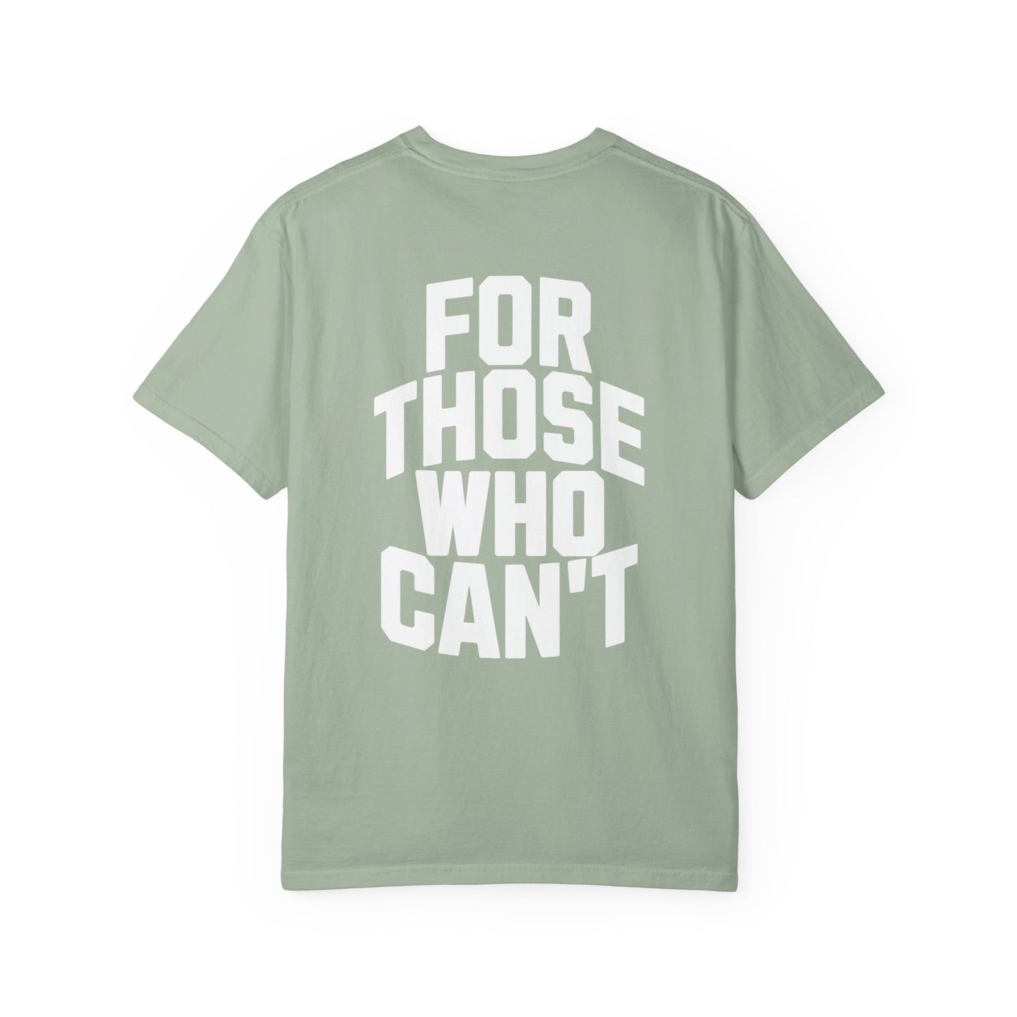 Comfort Colors Tee White Font