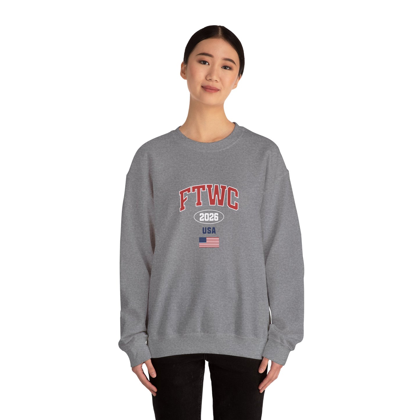 USA Crewneck Sweatshirt (Unisex)
