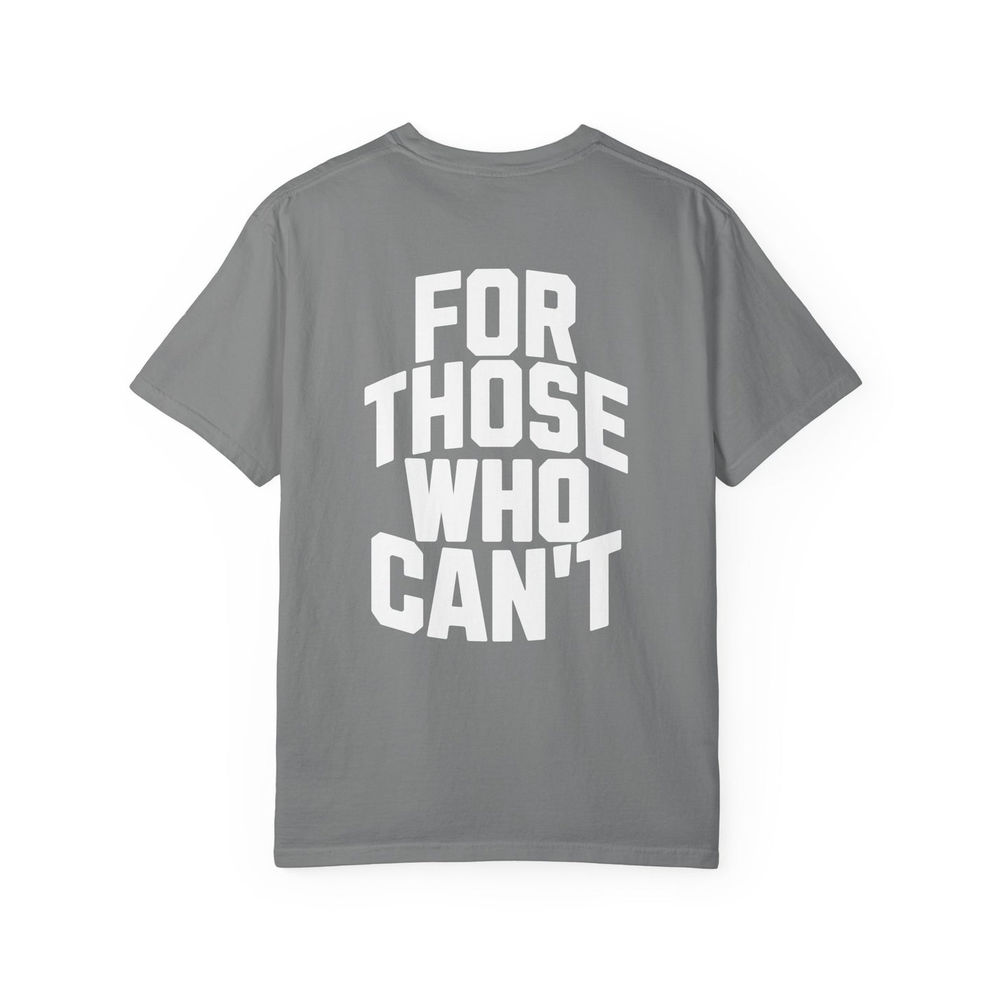 Comfort Colors Tee White Font