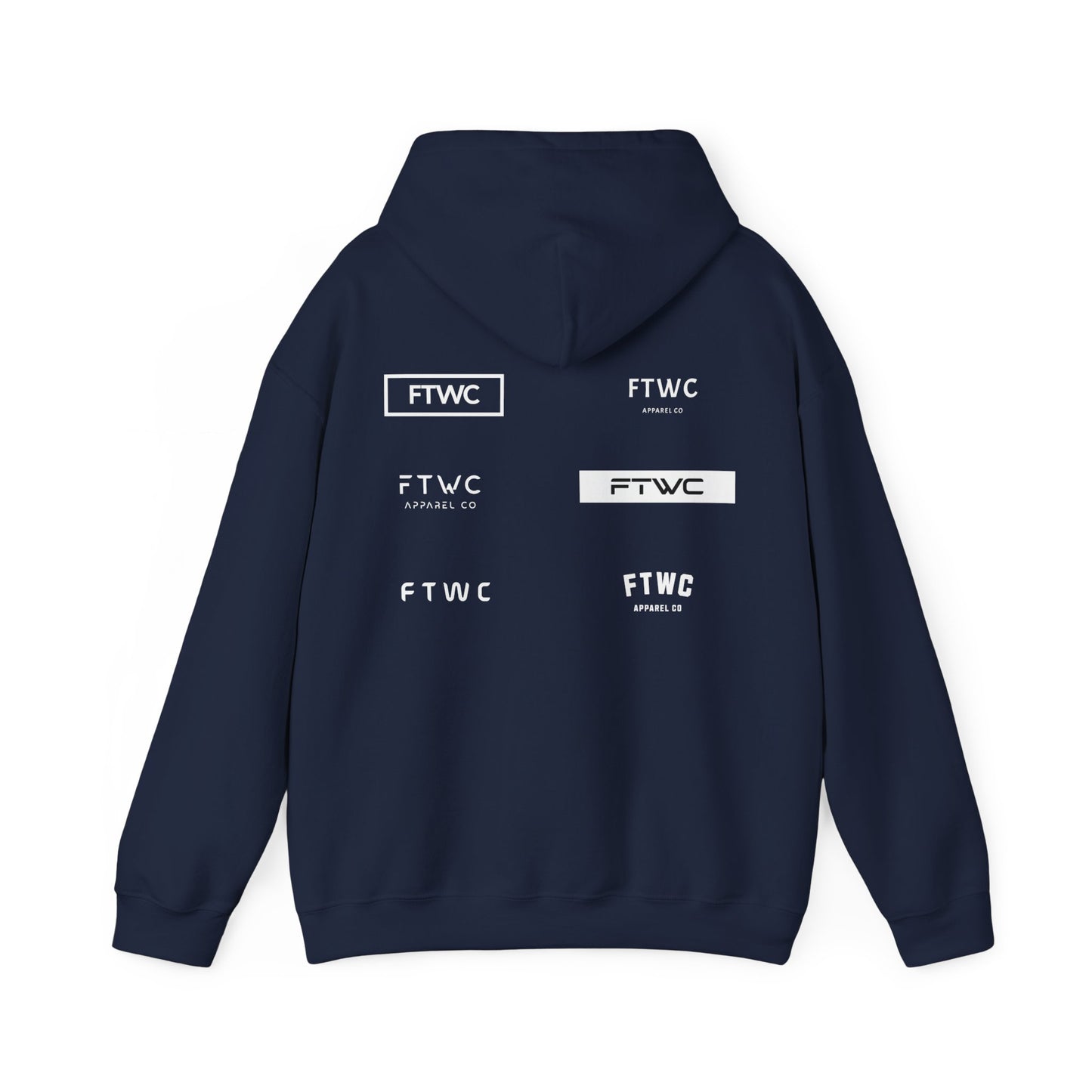 Multi-Logo Heavy Blend Hoodie