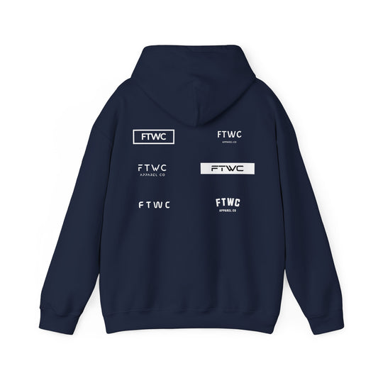 Multi-Logo Heavy Blend Hoodie