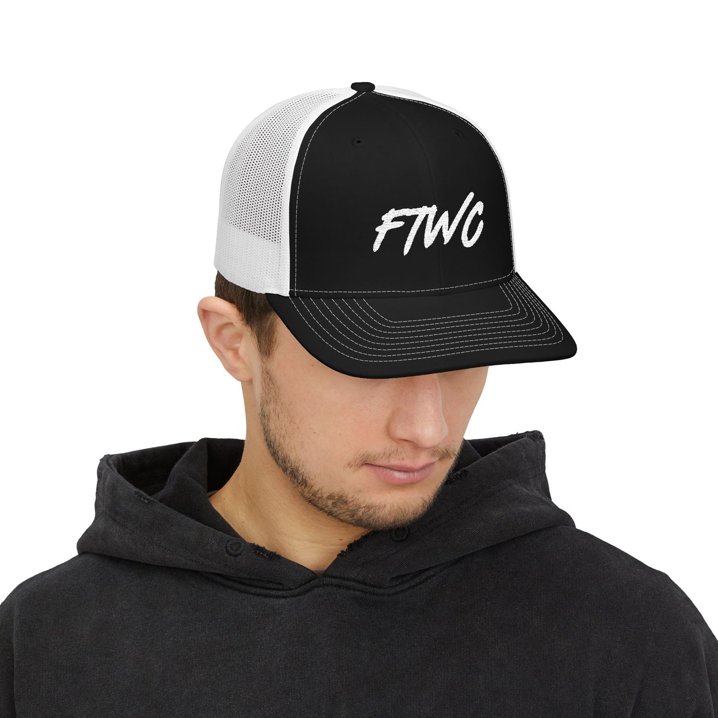 Snapback Trucker Cap- Embroidered