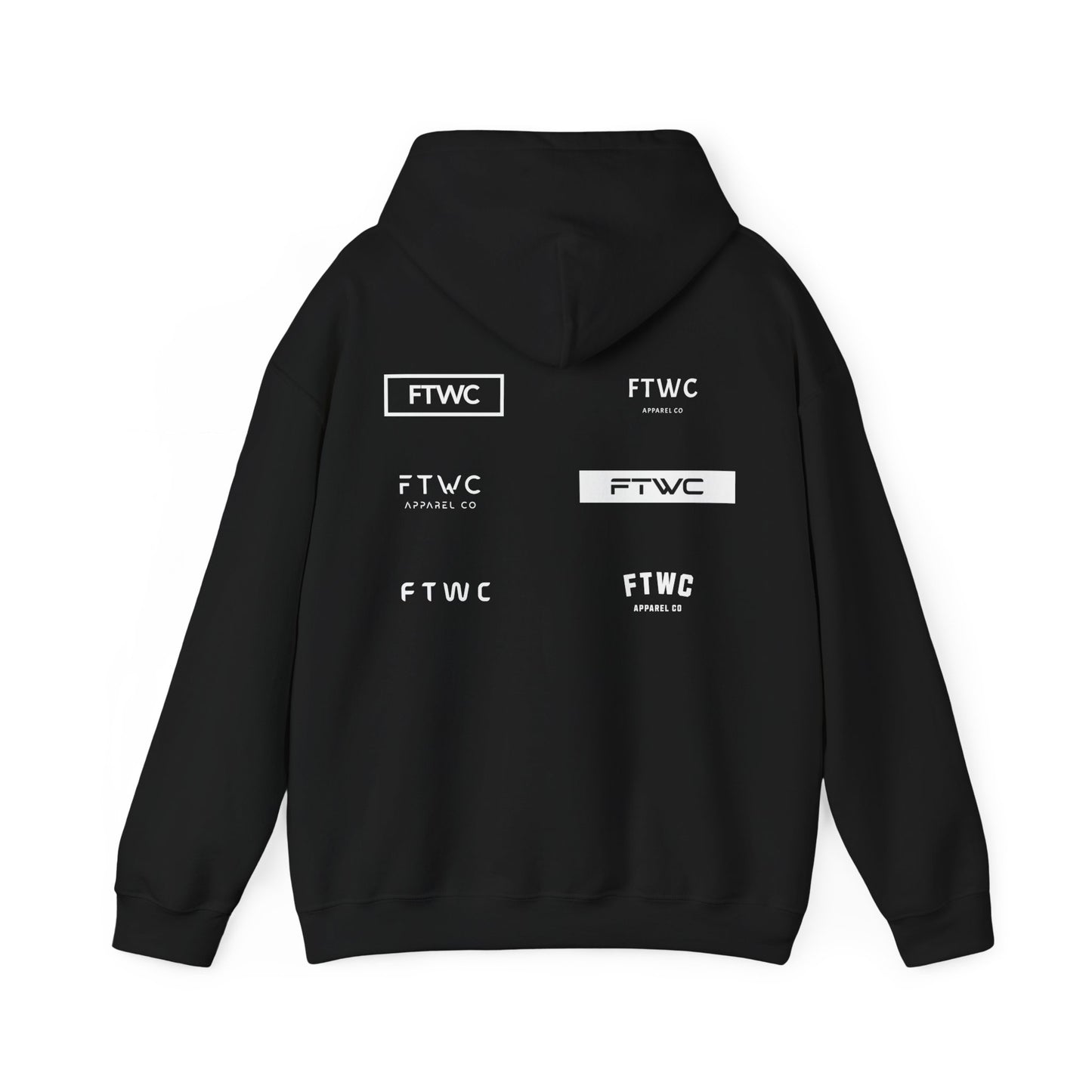 Multi-Logo Heavy Blend Hoodie