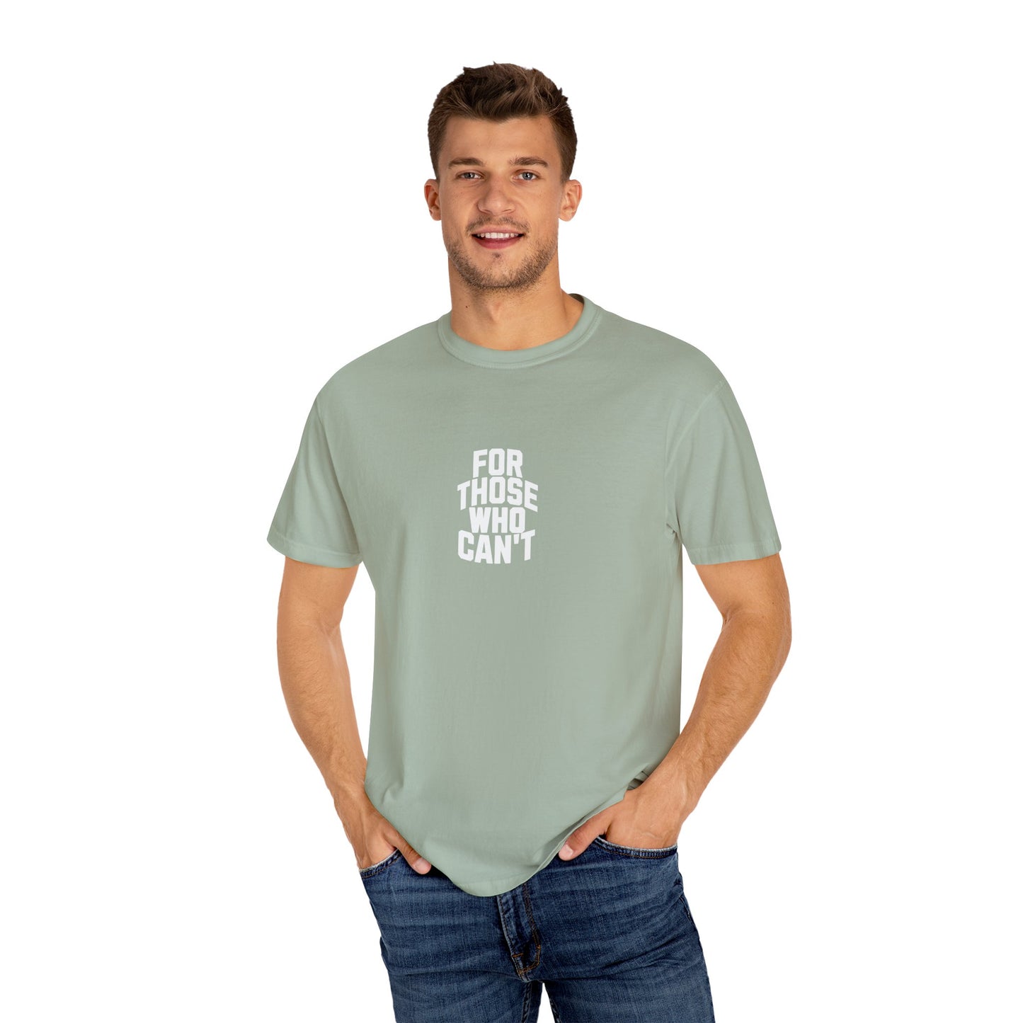 Comfort Colors Tee White Font