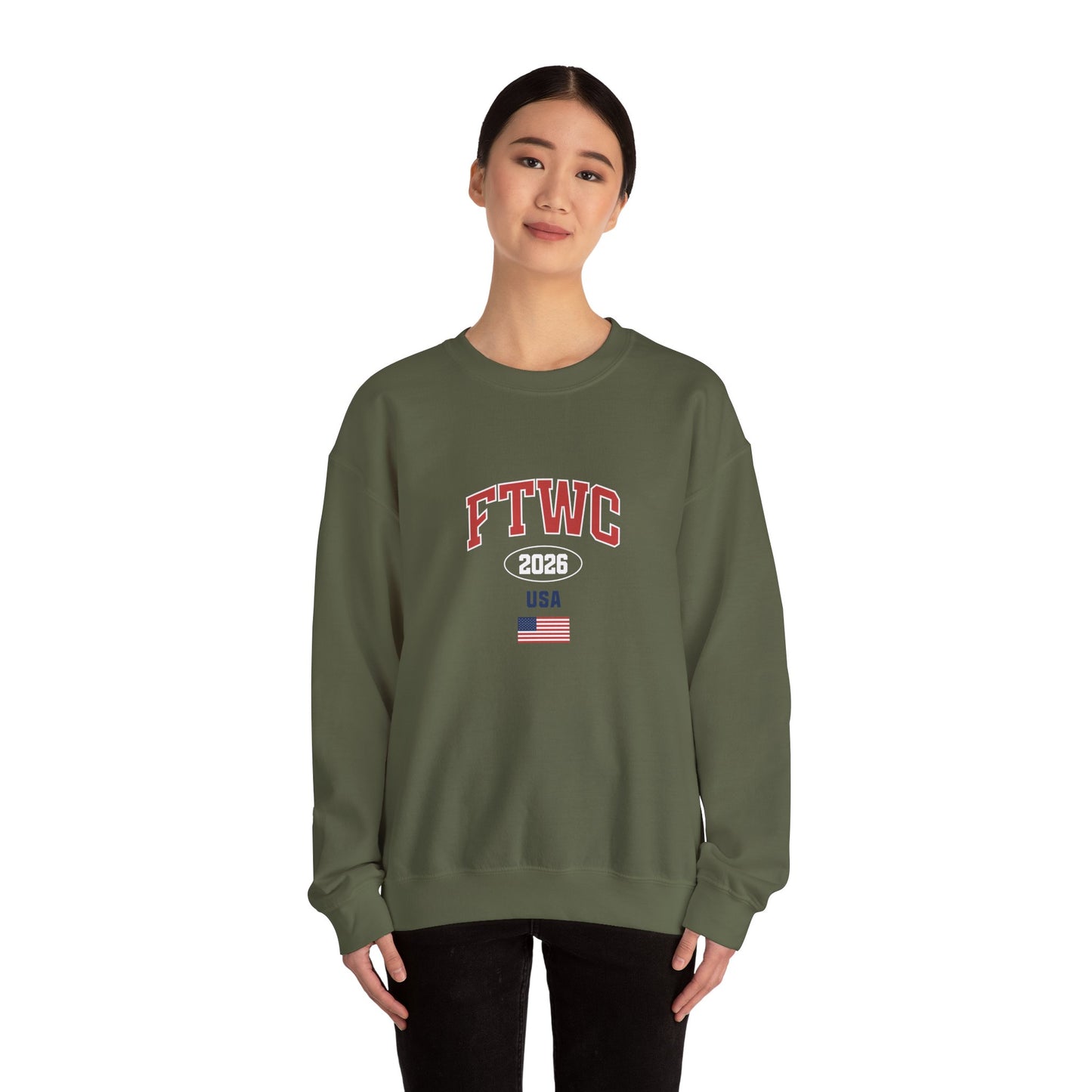 USA Crewneck Sweatshirt (Unisex)
