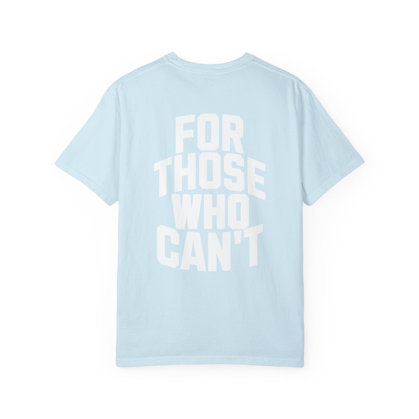 Comfort Colors Tee White Font
