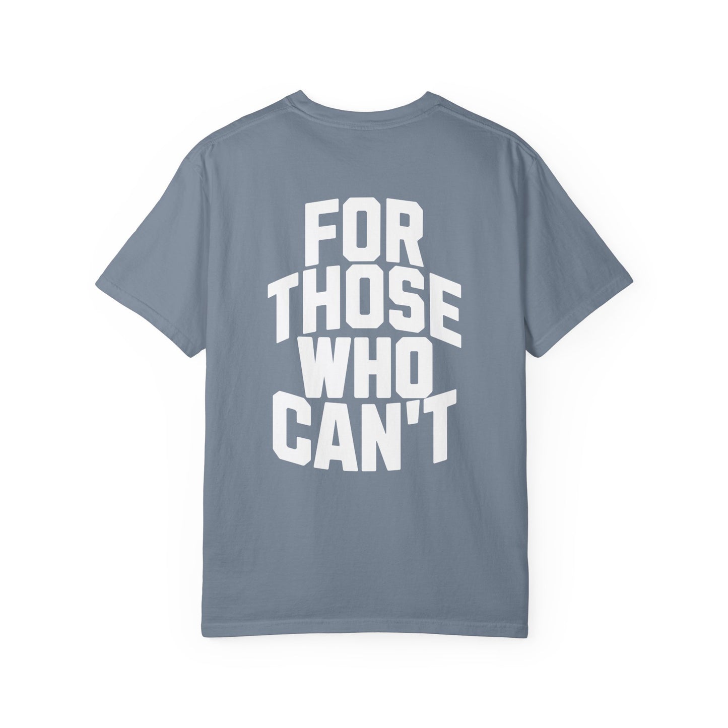 Comfort Colors Tee White Font