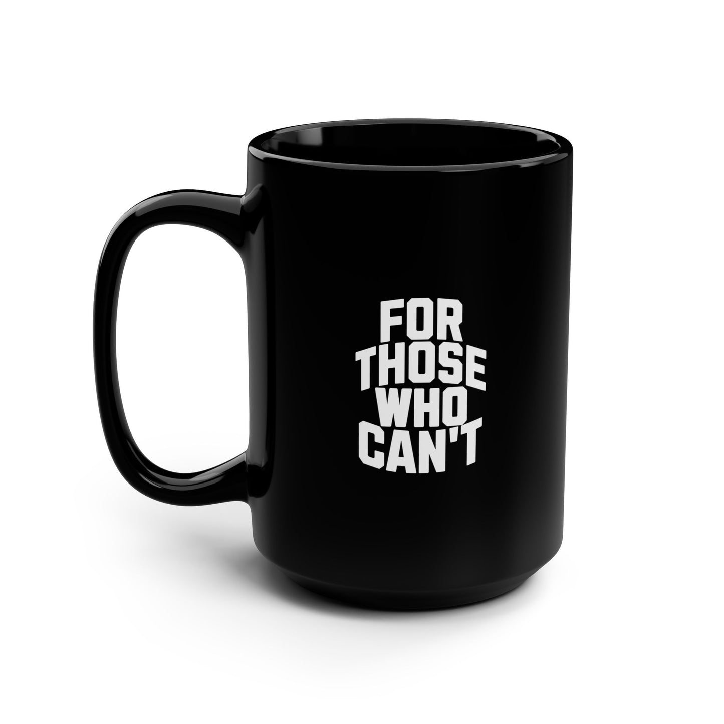 Black Mug, 15oz