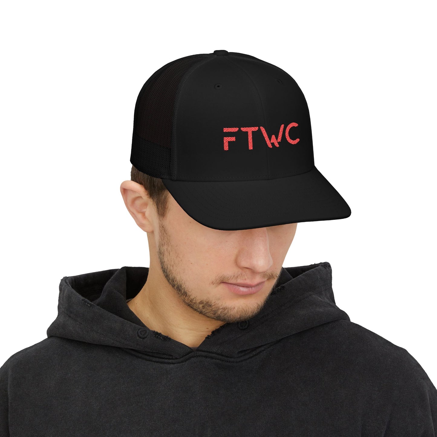 Snapback Trucker Cap- Embroidered