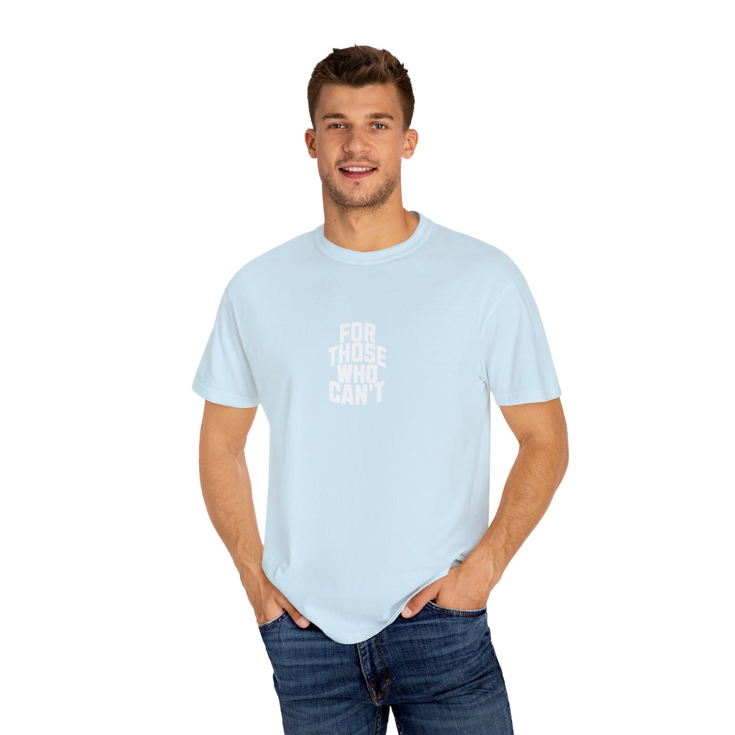 Comfort Colors Tee White Font