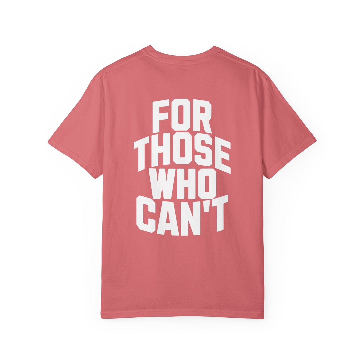 Comfort Colors Tee White Font