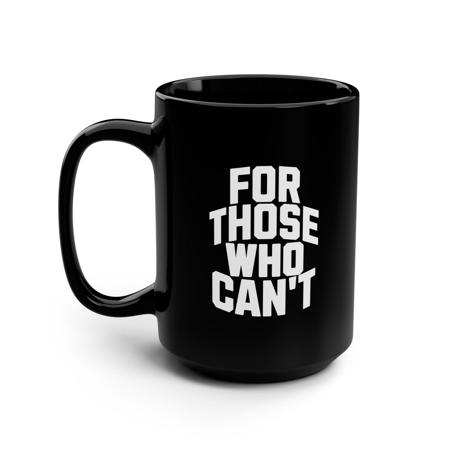 Black Mug, 15oz